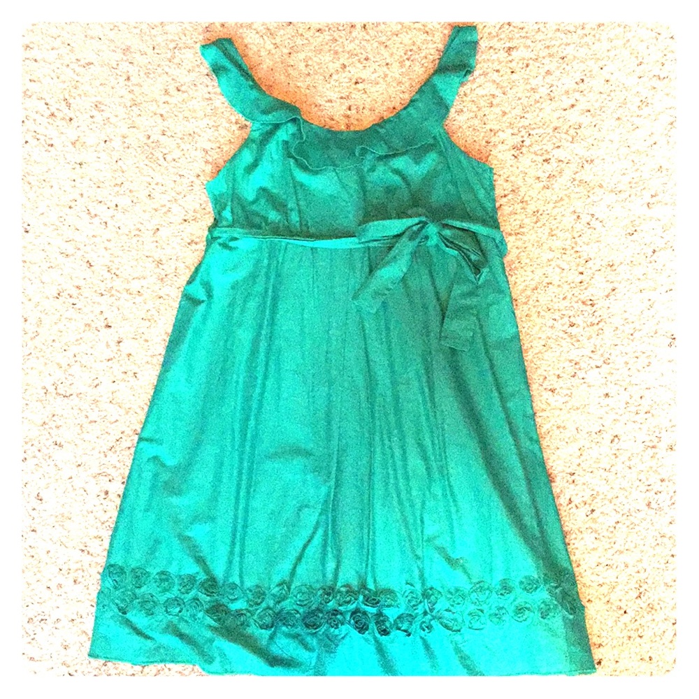 Green dress